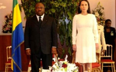 Le couple présidentiel gabonais à l?UNESCO